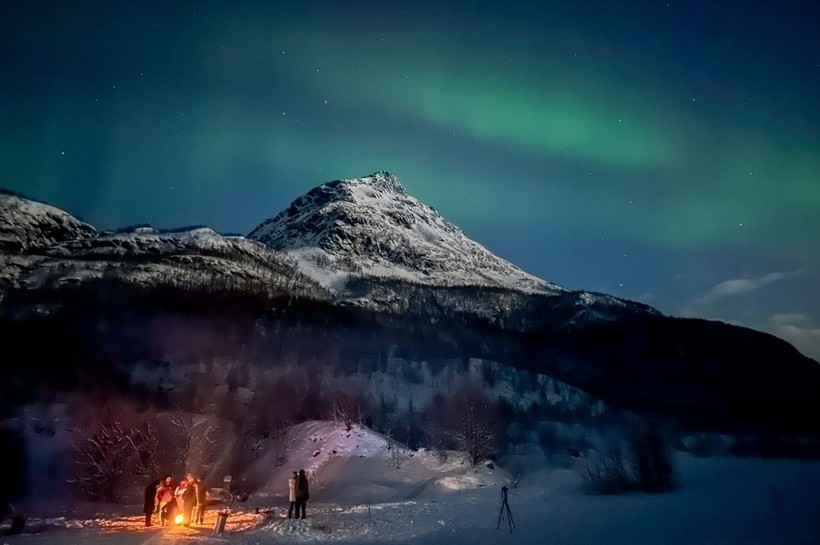 Norveç'te Kuzey Işıkları görüntülendi - Resim: 4