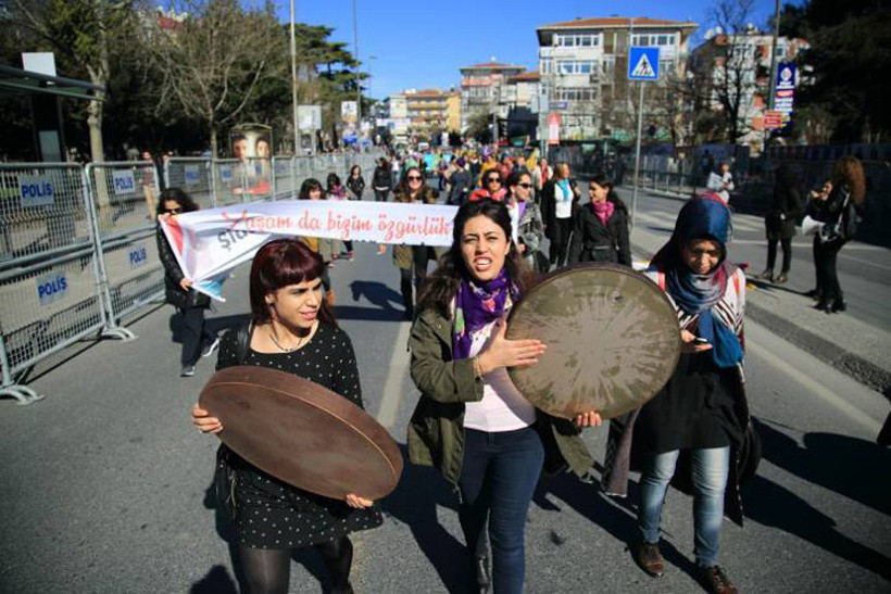8 Mart İstanbul: Kadınlar 'Hayır' dedi - Resim: 12