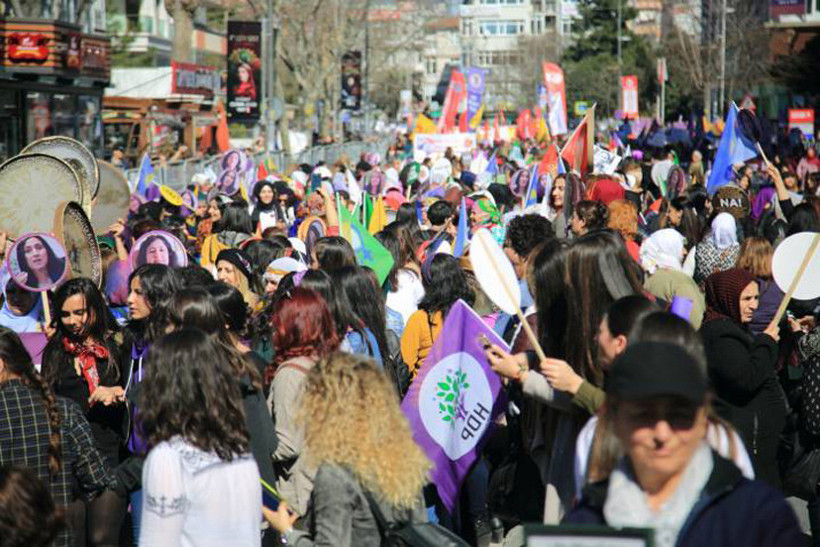 8 Mart İstanbul: Kadınlar 'Hayır' dedi - Resim: 14