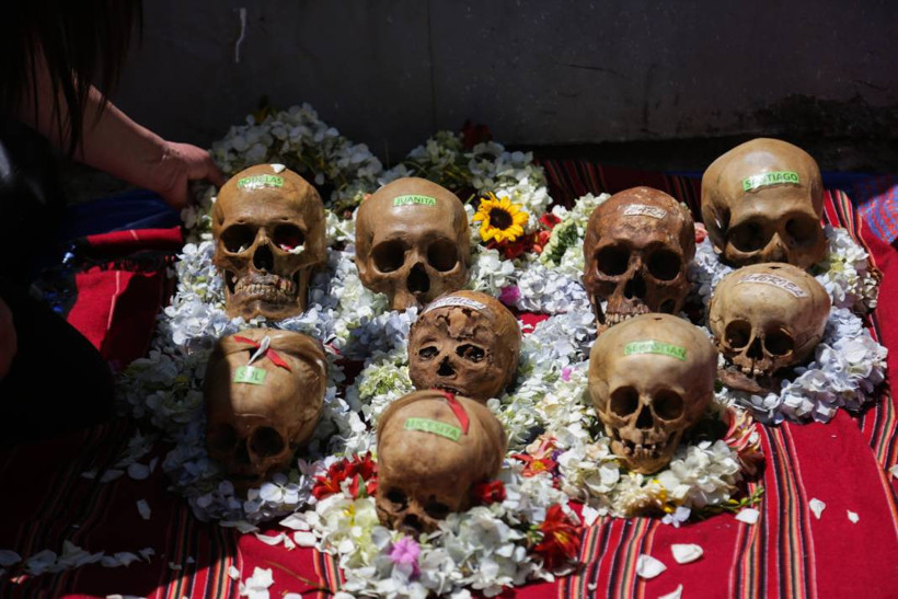 Bolivya'da Natitas Festivali kutlamalarının amacı ölülere saygı - Resim: 34