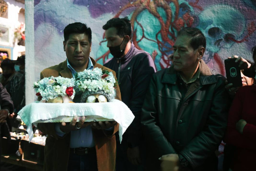 Bolivya'da Natitas Festivali kutlamalarının amacı ölülere saygı - Resim: 23