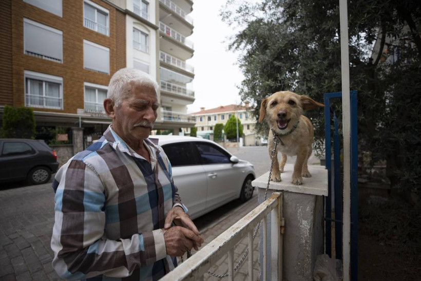 Köpeğini skuterle gezdirip salıncağa bindiriyor: 'Yedi torun var bir de bu sekiz oldu' - Resim: 6