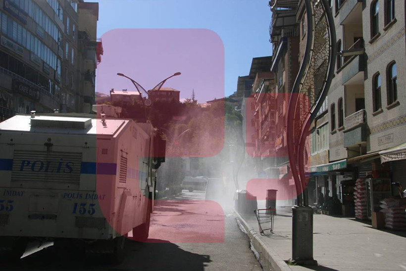 Hakkari'de polis şiddeti objektiflere böyle yansıdı - Resim: 5