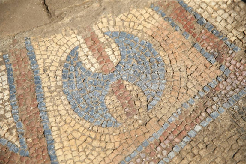 Ordu Fatsa'da, tarihi iki manastırda yapılan kazılarda in- situ mozaiğine ulaşıldı - Resim: 2