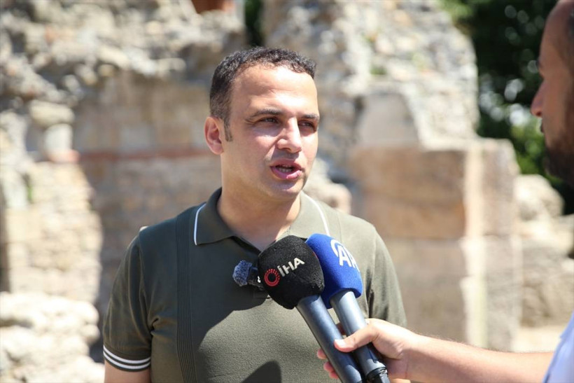 Ordu Fatsa'da, tarihi iki manastırda yapılan kazılarda in- situ mozaiğine ulaşıldı - Resim: 4