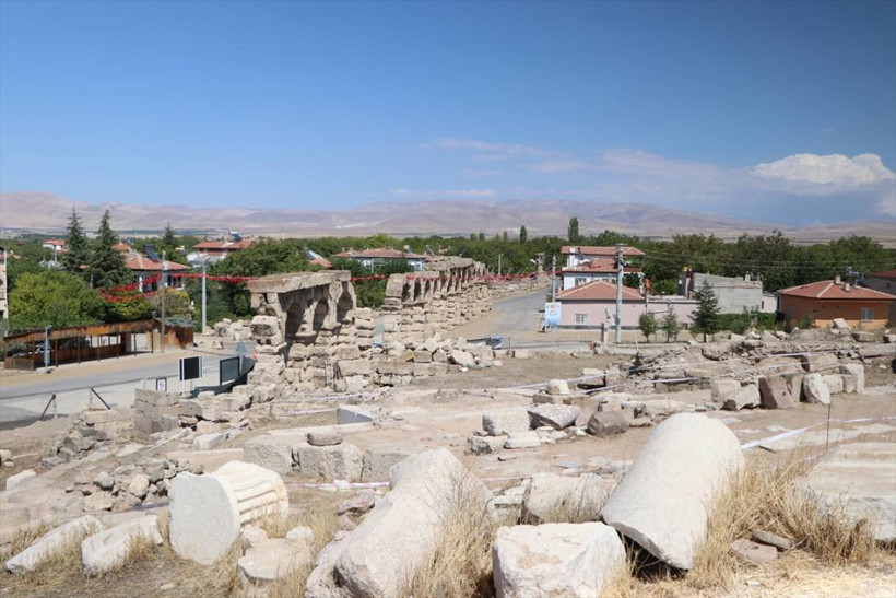 Tyana Antik Kenti'nde sekizgen planlı kilise gün yüzüne çıkarılıyor - Resim: 1