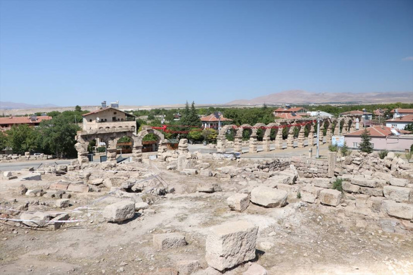 Tyana Antik Kenti'nde sekizgen planlı kilise gün yüzüne çıkarılıyor - Resim: 5