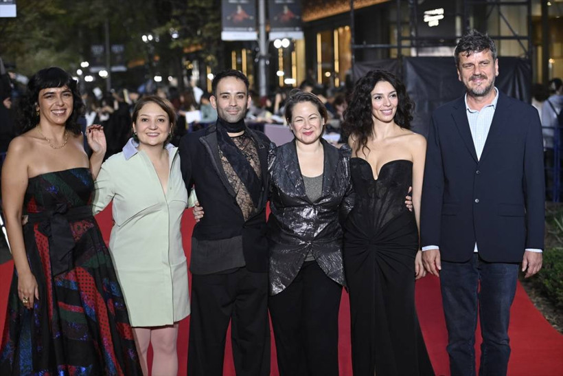 37. Tokyo Film Festivali başladı: 'Gündüz Apollon Gece Athena' ekibi kırmızı halıda - Resim: 8