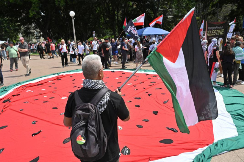7 Ekim'in birinci yıl dönümü: Berlin'den Cakarta'ya yüz binler 'özgür Filistin' için sokakta - Resim: 7