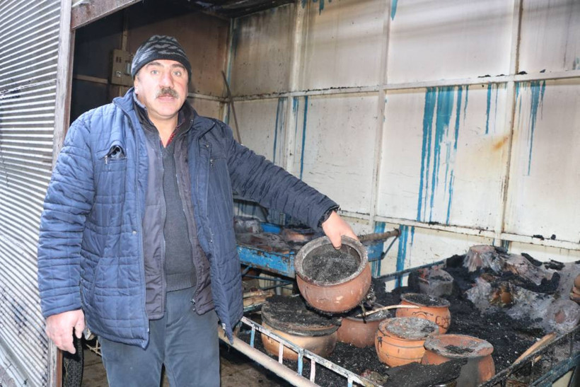 Van'ın Mısır Çarşısı’ndaki yangında 60 iş yeri zarar gördü - Resim: 6