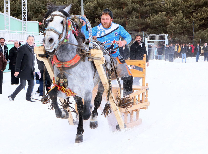 Erzurum'da atlı kızak şampiyonası - Resim: 3