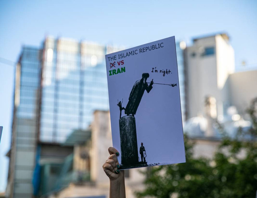 İran Konsolosluğu önünde yine eylem vardı - Resim: 15