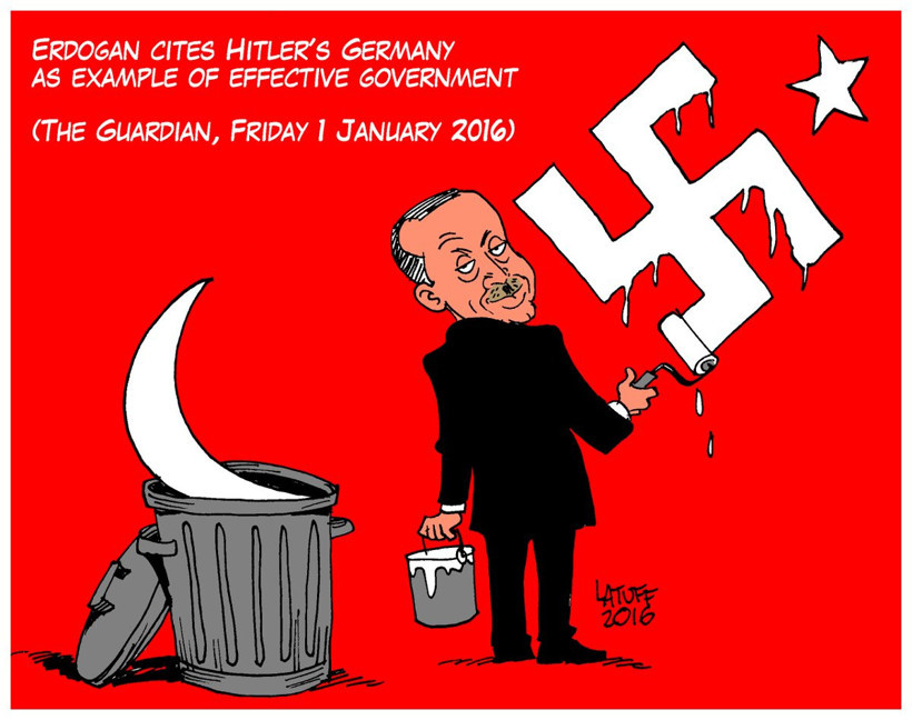 Türkiye Büyükelçiliği'nde protesto - Resim: 2