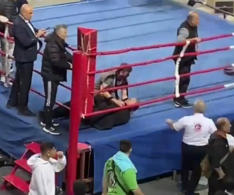 Kick boks şampiyonasında kavga: 4 hakem yaralı, 5 gözaltı - Resim : 2