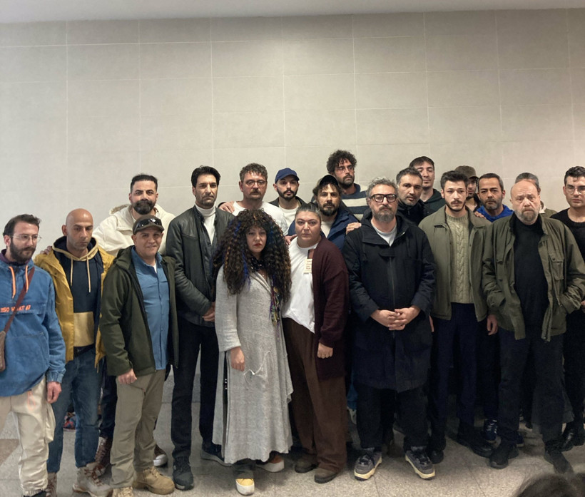 Boykot soruşturması: Sanatçılar Çağlayan Adliyesi'nde - Resim : 1
