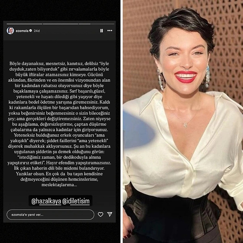 Kadın oyunculardan, menajer ajansları krizinde Serenay Sarıkaya'yı hedef alan iddiaya tepki - Resim : 3