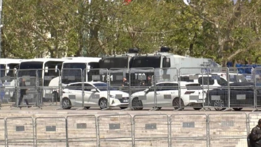 1 Mayıs operasyonları: Taksim'e abluka, muhalefete gözaltı