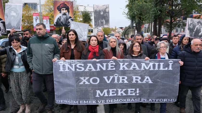 Hatimoğulları, Seyit Rıza anmasında konuştu: Resmi özgür dilenmeli