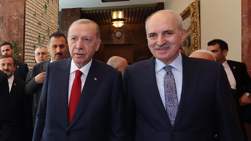 Erdoğan ve Meclis Başkanı Kurtulmuş ile görüştü: Adalet Bakanı Gürlek de katıldı