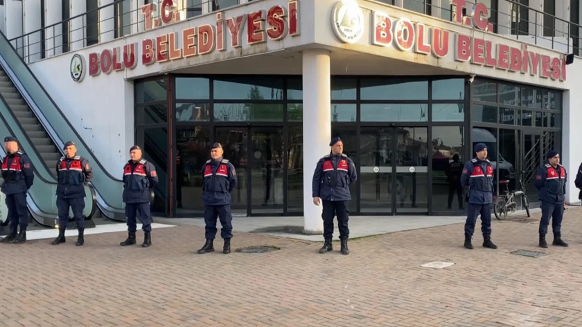 Bolu Belediyesi'nde arama yapılıyor