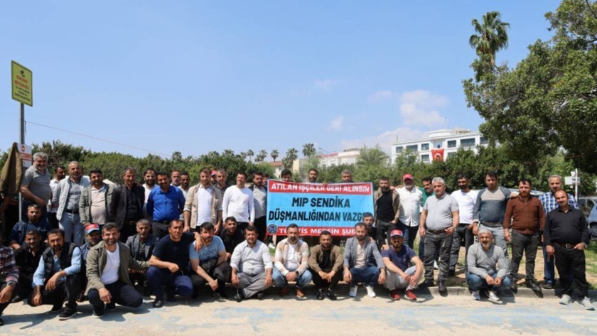 Mersin Limanı’nda 185 işçinin direnişi 114. gününde; 'Bizi yönetenler bu sesi duymak zorunda'