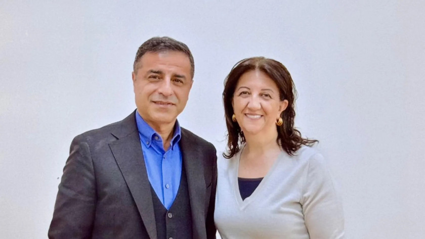 Buldan, Demirtaş ile fotoğrafını paylaştı