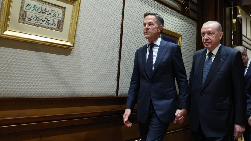 Erdoğan, Rutte ile görüştü; Gündem 'savunma sanayii'