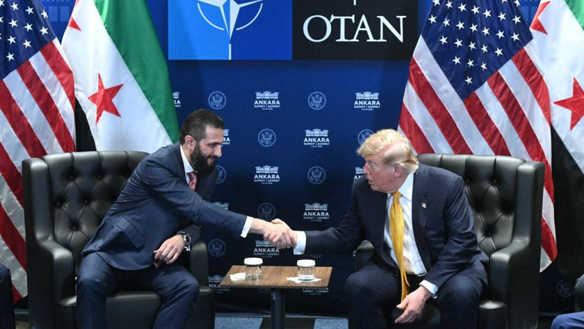 Trump-Şara görüşmesi: 'Suriye terör listesinden çıkacak'
