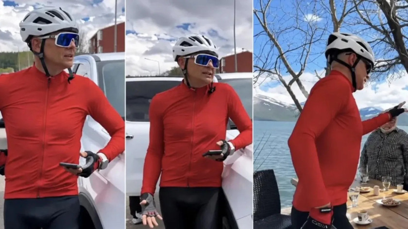 Bisiklet kıyafeti gündem olunca görevden alınan Vali konuştu: Pedal çevirmeye devam
