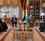 Rojava heyeti Erbil'de Mesud Barzani ile görüştü