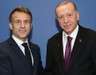 Erdoğan, Macron'la görüştü