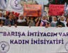 Kadınlardan barış için üç acil talep
