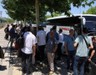 Silah bırakma törenini izleyecek grup Diyarbakır'dan yola çıktı