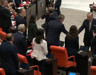 Erdoğan konuşmasının ardından ilk DEM Parti sıralarına gitti