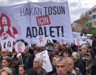Öldürülen gazeteci Hakan Tosun için yürüyüş: Katiller bulunsun hesap sorulsun