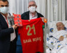 Amedspor yönetiminden İsmail Beşikçi’ye ziyaret