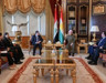 Rojava heyeti Erbil'de Mesud Barzani ile görüştü