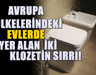 Avrupa'daki evlerde neden iki klozet yan yana konuyor? İşin sırrı ortaya çıktı
