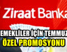Emekli maaşı alanlar için düzenleme: Ziraat Bankası promosyonu güncellendi